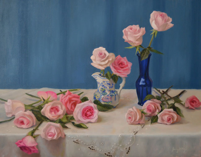 5 Charles Street Roses 22x28_Jenny Kelley