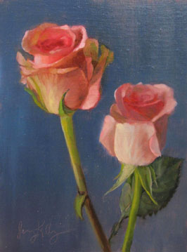 Pink Roses 8x6
